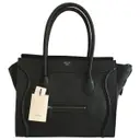 Luggage handbag in leather Celine