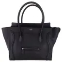 Luggage handbag in leather Celine
