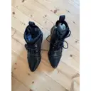 Patent leather biker boots All Saints