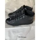Arena patent leather high trainers Balenciaga