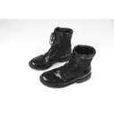 Buy Armani Collezioni Patent leather boots online