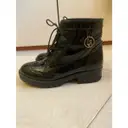 Patent leather ankle boots Armani Jeans