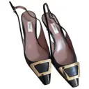 Patent leather heels Bally