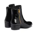 Buy Balmain Patent leather ankle boots online