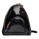 Bamboo Tassel Oval patent leather backpack Gucci - Vintage