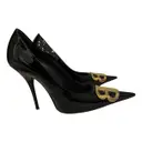 BB patent leather heels Balenciaga