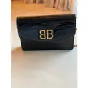 BB chain patent leather crossbody bag Balenciaga