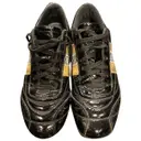 Patent leather trainers Bikkembergs