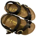 Patent leather sandals Birkenstock
