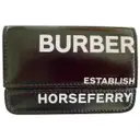 Patent leather wallet Burberry