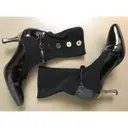 Patent leather ankle boots Casadei