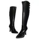 Patent leather boots Casadei - Vintage