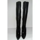 Patent leather boots Casadei - Vintage