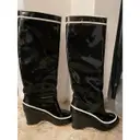Buy Celine Patent leather wellington boots online