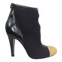 Patent leather ankle boots Chanel