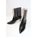 Patent leather ankle boots Christopher Kane