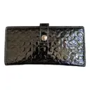 Patent leather wallet Coach
