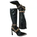 Colibri patent leather boots Fendi
