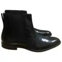 Patent leather boots Dior Homme