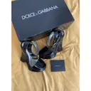 Patent leather sandals Dolce & Gabbana