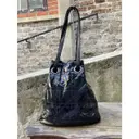 Drawstring patent leather handbag Dior