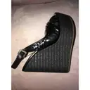 Buy Emporio Armani Patent leather sandal online