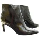 Patent leather ankle boots Escada