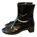 Patent leather ankle boots Fratelli Rossetti