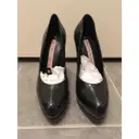 Gianmarco Lorenzi Patent leather heels for sale
