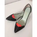 Giannico Patent leather ballet flats for sale