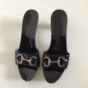 Patent leather sandals Gucci - Vintage
