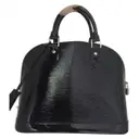 Black Patent leather Handbag Alma Louis Vuitton