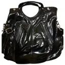 Patent leather handbag Hogan