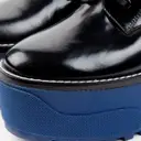 Lauréate patent leather lace up boots Louis Vuitton