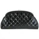 Mademoiselle patent leather clutch bag Chanel