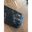 Miu Miu Madras patent leather clutch bag for sale