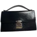 Monceau patent leather clutch bag Louis Vuitton