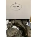 Monolith  patent leather ankle boots Prada