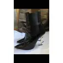 Opyum patent leather ankle boots Saint Laurent