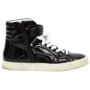Patent leather high trainers Pierre Hardy