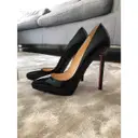 Buy Christian Louboutin Pigalle patent leather heels online