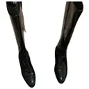 Patent leather wellington boots Prada