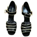 Patent leather sandals Prada
