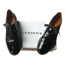 Patent leather lace ups Robert Clergerie