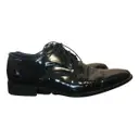 Patent leather lace ups Sergio Rossi - Vintage