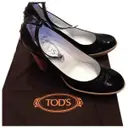Black Patent leather Heels Tod's