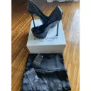 Trib Too patent leather heels Yves Saint Laurent