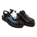 Patent leather sandals Twinset