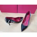 Buy Valentino Garavani VLTN patent leather heels online