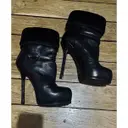 Patent leather ankle boots Yves Saint Laurent